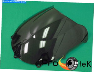 Windshield 97-00�X�Y�LGSXR600 97-99 GSXR750�u���b�N�_�u���o�u���t�����g�K���X�E�C���h�V�[���h For 97-00 Suzuki GSXR600 97-99 GSXR750 Black Double Bubble Windscreen Windshield�y���s�A���i�z