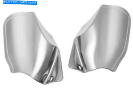 Windshield クレアキンエアマスター反射サドルシールドスモークハーレーダビッドソンスポーツスター Kuryakyn AirMaster Reflective Saddle Shields Smoke Harley Davidson Sportster