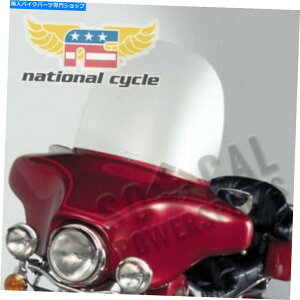 Windshield ���������t�F�A�����O�E�B���h�X�N���[���N���A17.25 20030. National Cycle Fairing Windscreen Clear 17.25 20030�y���s�A���i�z