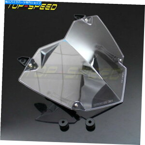 Windshield BMW R1200 GS LC 13-16p̃NAwbhCgvK[hJo[veN^ Clear Headlight Lamp Guard Cover Protector For BMW R1200 GS LC 13-16