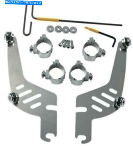 Windshield ؃uo[hT@[W}nBSptBXVF[hX|[cV[hn[hEFA Memphis Shades Sportshield Hardware for Suzuki Boulevard Savage & Yamaha Virago