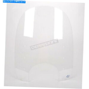 Windshield Repl Memphis�X���������ȃt�����g�K���X�v���X�`�b�Nw / 7 In�B���C�g�J�b�g�A�E�g - MEP4110 Repl Memphis Slims Clear Windshield Plastic w/7 in. Light Cutout - MEP4110�y���s�A���i�z