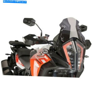 Windshield pCOnCeNp[c_[NX[N[VOtgKX - 9716F Puig Hi-Tech Parts Dark Smoke Racing Windshield - 9716F