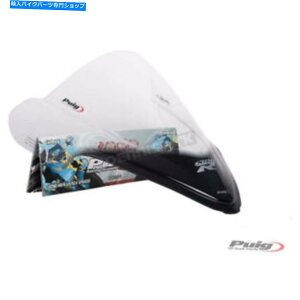 Windshield Puig Hi-TechiNA[VOEBhXN[ - 4826W Puig Hi-Tech Parts Clear Racing Windscreen - 4826W