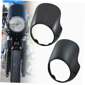 Windshield Triumph Bonneville T100̂߂̌/}bg̃wbhCgtFAÕtgKX̃Jo[ Gloss/Matte Black Headlight Fairing Windshield Cover For Triumph Bonneville T100