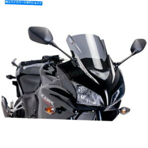 Windshield pCOnCeNp[c_[NX[N[VOEBhXN[ - 6479F Puig Hi-Tech Parts Dark Smoke Racing Windscreen - 6479F