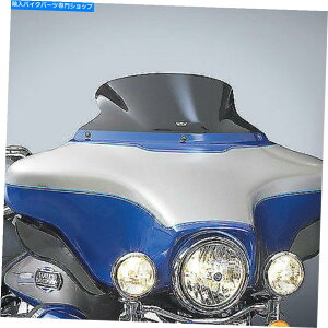 Windshield �i�V���i���T�C�N��V�X�g���[��7.25�_�[�N�^���g�ʎq�o�b�g�E�B���O�E�C���h�V�[���h�n�[���[N20405 National Cycle V-Stream 7.25 Dark Tint Quantum Batwing Windshield Harley N20405�y���s�A���i�z