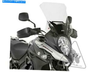 Windshield ���V-STROM 650��650XT '17 -'19�̂��߂�GIVI D3112ST Windscreen |�N���A GIVI D3112ST Windscreen For Suzuki V-Strom 650 And 650XT '17-'19 | Clear