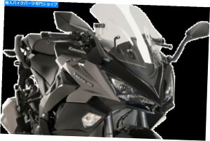 Windshield PUIG 9408W���[�V���O�E�B���h�X�N���[���N���A PUIG 9408W Racing Windscreen Clear�y���s�A���i�z