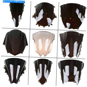 Windshield �I�[�g�o�C�̃E�B���h�X�N���[�����̕Ό���̃t�����g�K���X�t�B�b�g���}�nR1 1998-2010 2015 Motorcycle Windscreen Wind Deflector Windshield Fit For Yamaha R1 1998-2010 2015