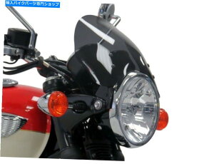 Windshield Triumph Bonneville T100 08-20 / Bonneville T120 17-20CgX[NtgKX TRIUMPH BONNEVILLE T100 08-20/BONNEVILLE T120 17-20 LIGHT SMOKE WINDSHIELD
