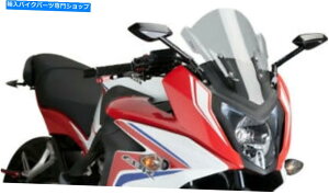 Windshield PUIG 7003H[VOtgEBhXN[̉ PUIG 7003H Racing Windscreen Smoke