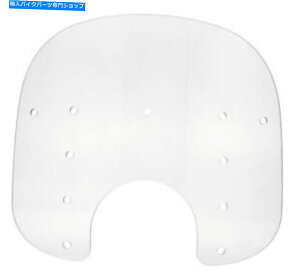 Windshield �����t�B�X�V�F�[�h17 "�X�����t�����g�K���X�̂��߂̃N���A�Ȍ����i7"�J�b�g�A�E�g�jMEP4210 Memphis Shades 17" Clear Replacement for Slim Windshield (7"Cutout) MEP4210