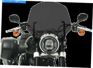 Windshield tBXVF[hGp\ubN_[NX[NX|[cV[h - F15 "MEP5265 Memphis Shades El Paso Black Dark Smoke Sportshield - Height: 15" MEP5265