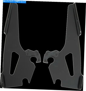 Windshield �����t�B�X�V�F�[�h���g���b�NMEB8865 PLA�L�b�gF / S�i���[BLK MEMPHIS SHADES METRIC MEB8865 PLA KIT F/S NARROW BLK�y���s�A���i�z