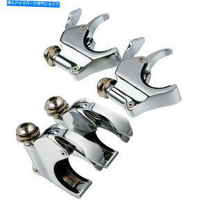 Windshield 49mm 4ピースフロントガラスクランプHarley Dyna低ライダースポーツスター1200 VRSCB 49mm 4PCS Windshield Clamps Fit For Harley Dyna Low Rider Sportster 1200 VRSCB