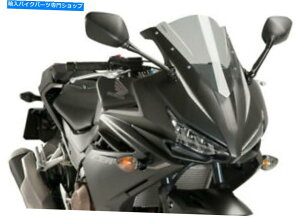 Windshield Puig Racing WindscreenCgX[N8903H PUIG Racing Windscreen Light Smoke 8903H