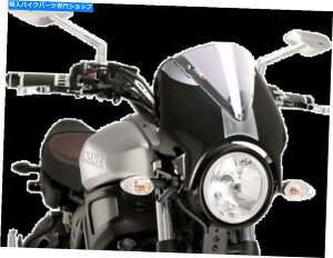 Windshield Puig RetrovisionNAtgKXre[WX^CȒPɃCXg[9560W Puig Retrovision Clear Windshield Vintage Style Easy Install 9560W