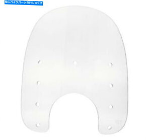 Windshield �����t�B�X�F����15 �X�����ȃt�����g�K���X�p�̃N���A�̎��ւ��v���X�`�b�N�i7�J�b�g�A�E�g�j Memphis Shades 15 Clear Replacement Plastic for Slim Windshield (7 Cutout)�y���s�A���i�z
