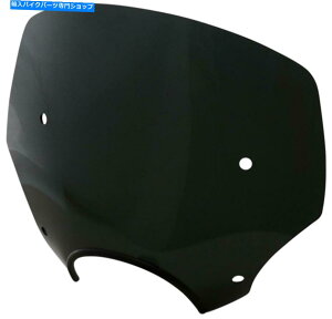 Windshield tBXVF[hEL Paso Windshield 7 "wbhCg13"̔w̍db smk mep5235 MEMPHIS SHADES EL PASO WINDSHIELD 7" HEADLIGHT 13" TALL DB SMK MEP5235