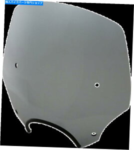 Windshield tBXVF[hGp\X|[cV[hF15 "ubNX[NJbgAEgF7" MEP5243 Memphis Shades El Paso Sportshields Height: 15" Black Smoke Cutout: 7" MEP5243