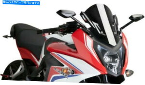 Windshield PUIG 7003N[VOEBhXN[ubN PUIG 7003N Racing Windscreen Black