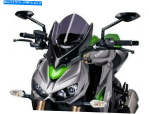 Windshield PUIG - 7011F - Naked Z-1000VX|[c̃tgXP[_[NX[NZ1000 PUIG - 7011F - Naked Z-1000 New Generation Sport Windscreen Dark Smoke Z1000