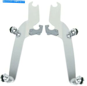 Windshield Memphis Shades Plates-pLbg/ SportShield MEK1821 Memphis Shades Plates-Only Kit for Changing Fats/Slim to Sportshield MEK1821