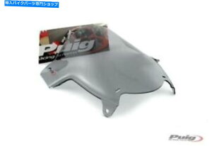 Windshield Puig 3mmレーシングのフロントフロントスクリーンの煙#4665hフィット鈴木gsx650f / gsx1250fa Puig 3mm Racing Windscreen Light Smoke #4665H fits Suzuki GSX650F/GSX1250FA