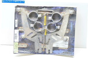 Windshield tBXVF[hMEM9937X|[cV[h̃tgKX̂߂̃NCbN`FA}EgLbg Memphis Shades MEM9937 Quick Change Mount Kit for Sportshield Windshields NOS