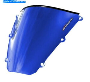 Windshield Sport Tech 2008-2011 YZF R6 Yamaha 45491096 Sportech W SRBluechrome Fits '08 SPORT TECH 2008-2011 YZF R6 YAMAHA 45491096 SPORTECH W S YAM BLUECHROME FITS '08