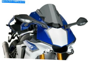 Windshield vCOZ[VO_[NX[NtgXP[tgKXϋv3mmAN7648F Puig Z-Racing Dark Smoke Windscreen Windshield Durable 3mm Thick Acrylic 7648F