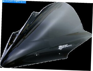 Windshield [d̓_uoutg/tgKX - CgX[N - 16-208-02 Zero Gravity Double Bubble Windscreen / Windshield - Light Smoke - 16-208-02