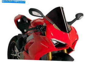 Windshield Puig Ducati Panigale v4 2018-19 V2 2020+[VOXN[ - ubN Puig Ducati Panigale V4 2018-19 V2 2020+ Racing Screen - Black