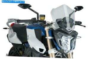 Windshield sM̐ṼtgKXNAX|[c7650W PUIG Naked New Generation Windshield Clear Sport 7650W