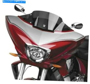 Windshield iViTCNVSTREAM LOW 8.25 "_[N^gtgKX10-17NXJg[N20702 National Cycle VStream LOW 8.25" DARK TINT Windshield 10-17 Cross Country N20702