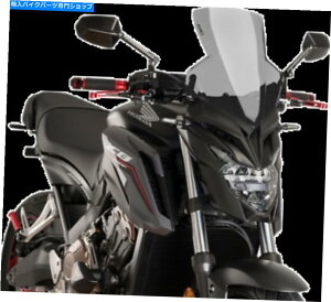 Windshield sMVtgKX11-3 / 4 "_[NX[N9687F PUIG New Generation Windshield 11-3/4" Dark Smoke 9687F