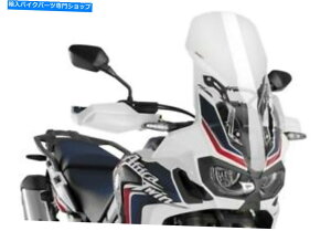 Windshield Puig�c�[�����O�t�����g�E�B���h�X�N���[���N���A��8905W�z���_CRF 1000 Puig Touring Windscreen Clear #8905W for Honda CRF 1000�y���s�A���i�z