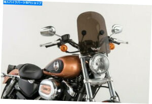 Windshield XbvXg[}HD-3 TOMBSTONE WINDSHIELDÂW /n[hEFA1-1 / 4 " Slipstreamer Hd-3 Tombstone Windshield Dark Smoke W/Black Hardware 1-1/4"