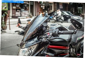 Windshield ER6N 2013 - 2016 Windshield Windscreen[^[oCU[Jo[̕tiv3 KAWASAKI ER6N 2013 - 2016 WINDSHIELD WINDSCREEN METER VISOR COVER FAIRINGS V3