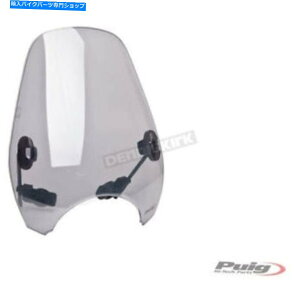 Windshield Puig Hi-Tech���i���J�X�^��II Windscreen - 0336H Puig Hi-Tech Parts Smoke Custom II Windscreen - 0336H�y���s�A���i�z