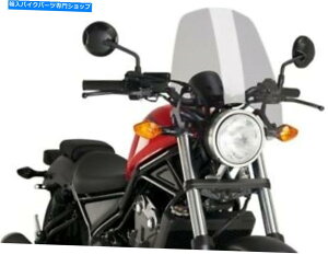 Windshield sM̃c[OtgXN[̉̉9462hz_̂߂́9462h Puig Naked Touring Windscreen Light Smoke #9462H for Honda