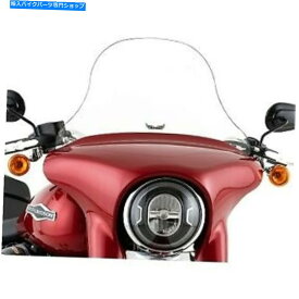 Windshield スリップストリーマ10 "ハーレーフロリダーシャッカースポーツスポーツグライド18-20 Slip Streamer 10" Clear Windshield for Harley FLSB Softail Sport Glide 18-20