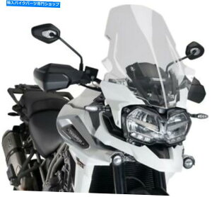 Windshield �s���M�c�[�����O�t�����g�E�B���h�X�N���[���N���A��9613W�����̏���1200 xc / xca / xrt / xrx Puig Touring Windscreen Clear #9613W Triumph Tiger 1200 XC/XCa/XRt/XRx�y���s�A���i�z