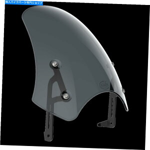 Windshield Triumph Streetツイン - ダーツマーリンフライスクリーンダークタント Triumph Street Twin - Dart Marlin Flyscreen in Dark Tint