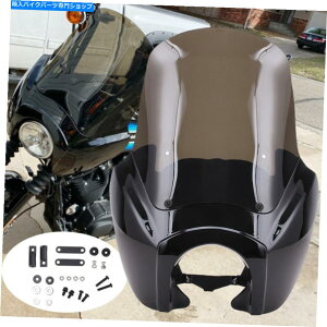 Windshield tgAE^[wbhCgtFAO15 "n[[_CiT-Sport 1999-2017 Front Outer Headlight Fairing & 15" Windshield For Harley Dyna T-Sport 1999-2017