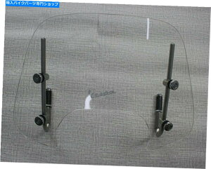 Windshield uPbgtXvgxXp̂߂̃NAvepspa Sprint Windshield̕Ό clear VEPSPA sprint Windshield Wind Deflector For sprint vespa WITH brackets