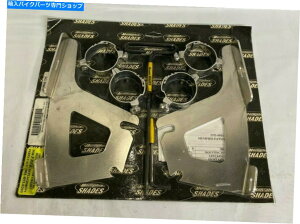 Windshield tBXFb/XEtgKXAMEM8954̂߂̃NCbNύXn[hEFALbg Memphis Shades Quick Change Hardware Kit for Fats/Slim Windshields, MEM8954