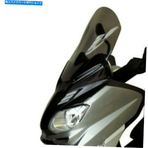 Windshield uX^[ubNX[N_uouXN[by140dcfn yam yp 125 R x-max EU 2011-12 Bullster Black Smoke Double Bub Screen BY140DCFN Yam YP 125 R X-Max EU 2011-12