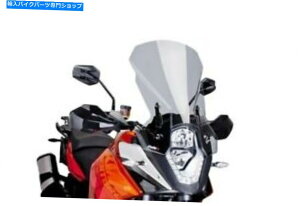 Windshield KTM 1050/1090/1190Ahx`[13-20CgX[N̂߂̃I[goC̃tgKXpEBO Motorcycle windshield PUIG for KTM 1050 / 1090 /1190 Adventure 13-20 light smoke